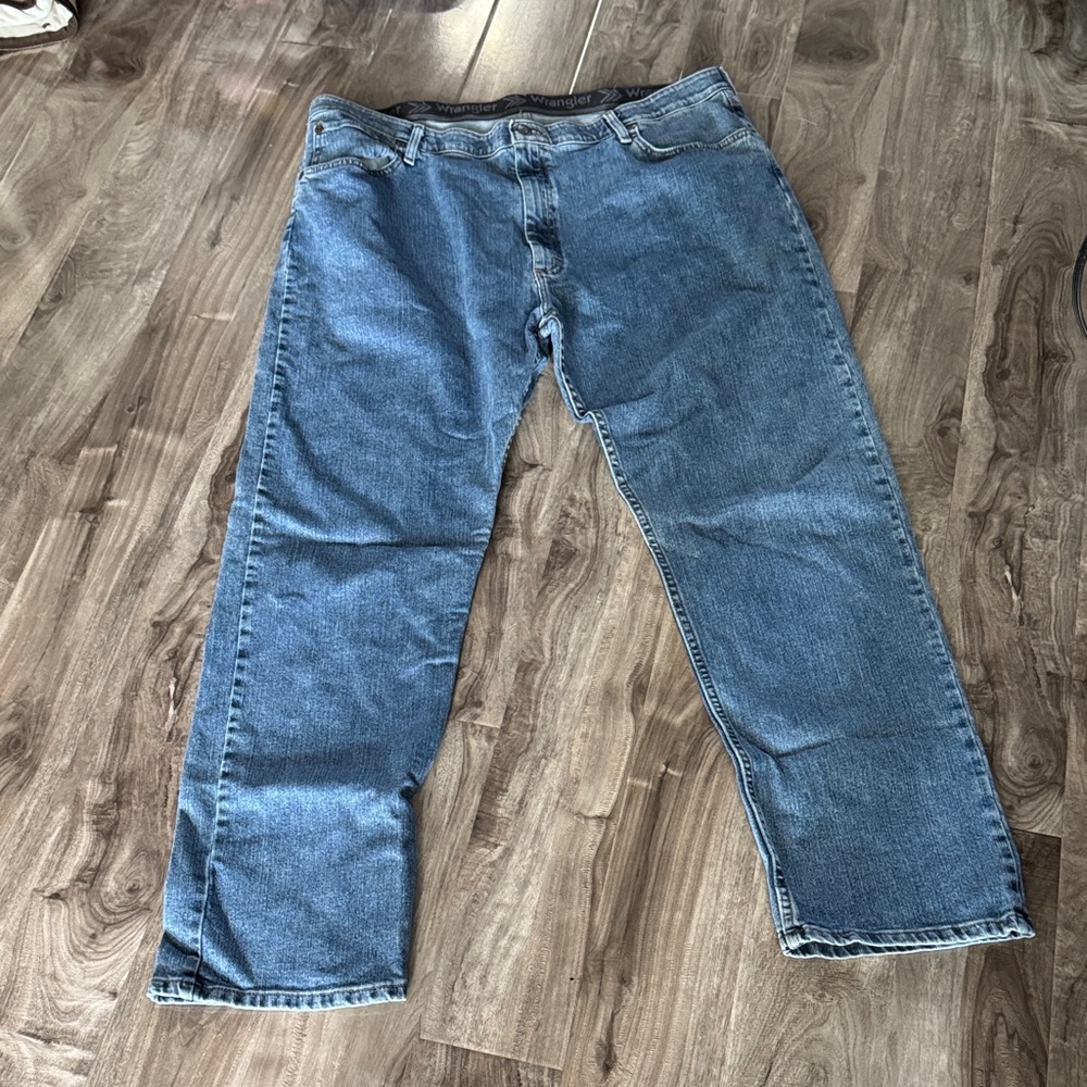 Wrangler Men's Relaxed Fit Denim Jeans